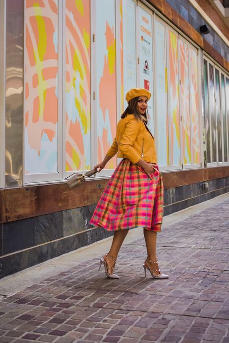 target 20 collection, isaac mizrahi dress, parisian chic style, snakeskin leather trench, fashion, style, street style, ootd, myriad musings, valentino rocketed heels.