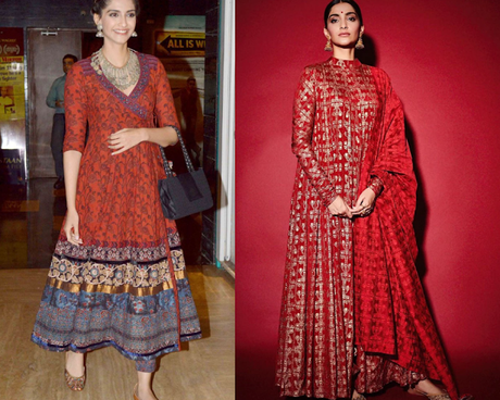 10 Gorgeous Festival Outfit Ideas from Bollywood Actresses 2019