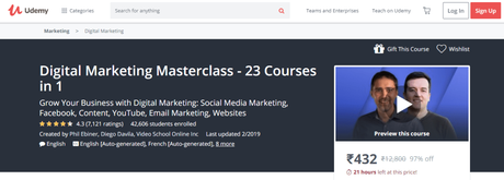 Top 10 Social Media and Marketing Courses for Students professional development