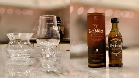 Neat Glass vs. Glencairn Glass PLUS A Review of Glenfiddich 18