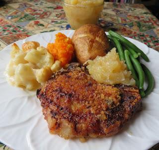 Pork Chops & Applesauce