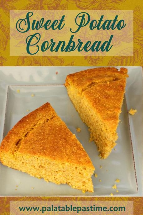 Sweet Potato Cornbread #FallFlavors Sweet Potato Cornbread #FallFlavors