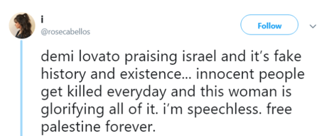 It took Demi Lovato some time to get why people criticized her Israel visit