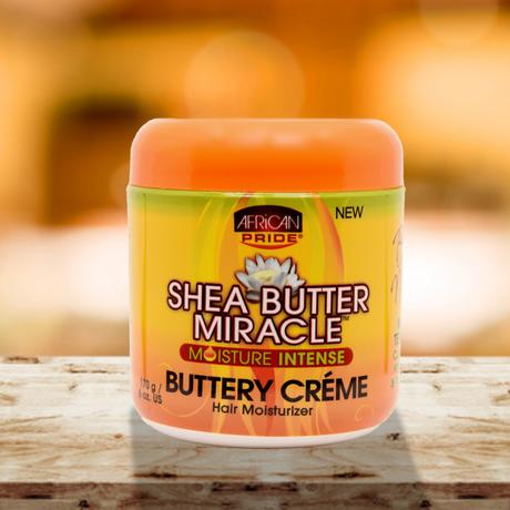 African Pride Shea Butter Miracle Moisture Intense Buttery Creme