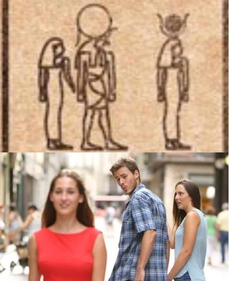 Did these ‘modern’ memes draw inspiration from ancient Egyptians?