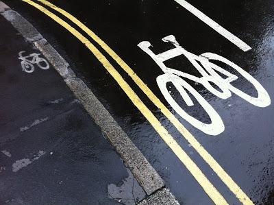 Bike Lane markings
