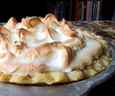 Raisin & Sour Cream Meringue Pie