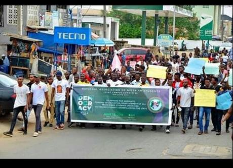 NANS Releases Blow Report On FUOYE Crises, Bans Fayemi, Wife From Schools