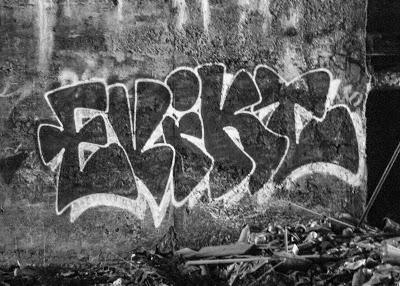 Back to basics, graffiti from the nameless place