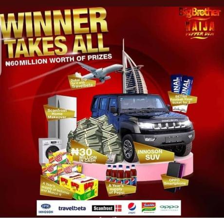 BBNaija: The N60 Million Prize For Winner, A Breakdown (Photos)