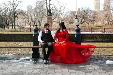 Getting Married in Central Park in February