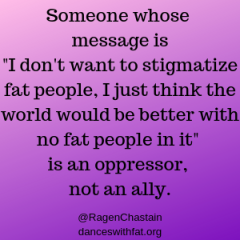 Higher Standards – The Next Frontier of Fat Activism?