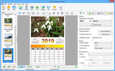 Photo Calendar Software Review: Custom Calendar Maker for Windows