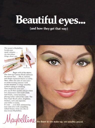 1968 Maybelline Eye Make-up