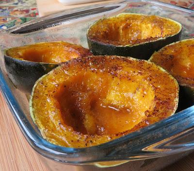 Maple & Butter Baked Squash