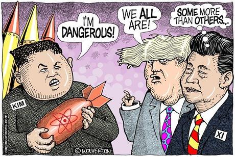 Image result for trump china screwed cartoon