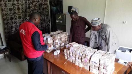 EFCC Recovers N65.5million In Zamfara INEC Office (Photo)