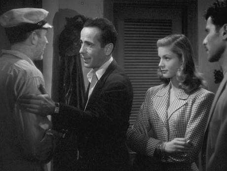 Bogart’s Nautical Blazer and Cap in To Have and Have Not Bogart’s Nautical Blazer and Cap in To Have and Have Not