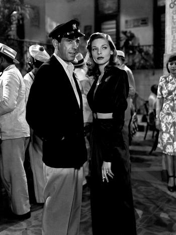 Bogart’s Nautical Blazer and Cap in To Have and Have Not Bogart’s Nautical Blazer and Cap in To Have and Have Not