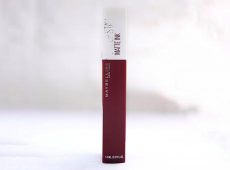 Maybelline SuperStay Matte Ink Review | Ruler
