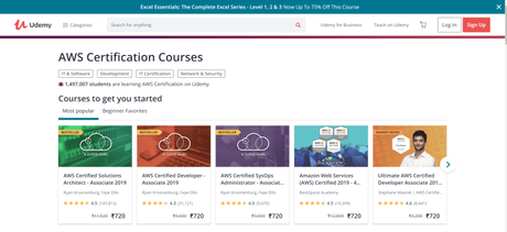 [Updated 2019] List Of Best AWS Lambda Online Courses & Certifications ($0 Trial)