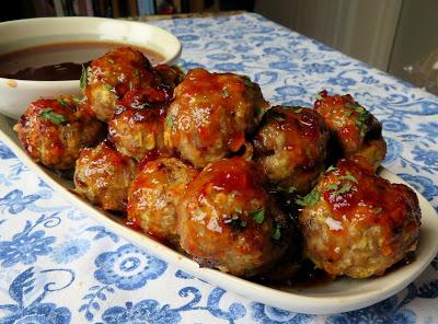 Cranberry & Apple Turkey Meatballs