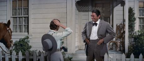 Gregory Peck’s Taupe “City Clothes” in The Big Country Gregory Peck’s Taupe “City Clothes” in The Big Country