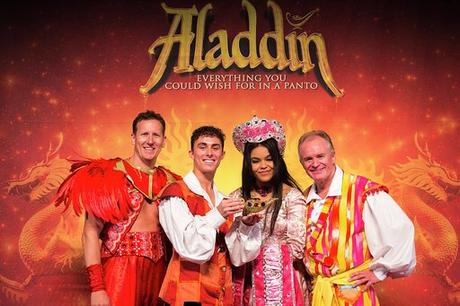 5. Book tickets to see Aladdin with Bobby Davro at New Victoria Theatre, Woking