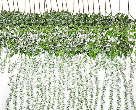 engagement party decorations artifical wisteria vine