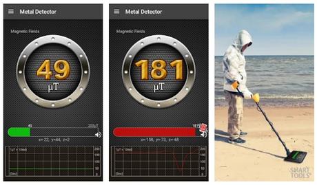 metal detector for android and ios
