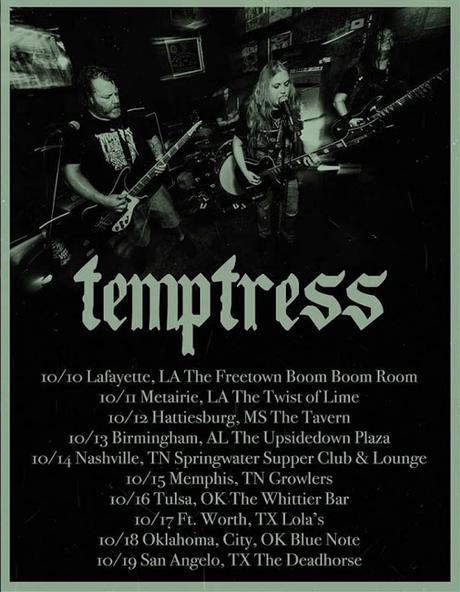 Dallas' TEMPTRESS Takes Off On Upcoming Tour Dates! Set For Recording Debut Full-Length Album.