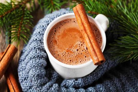 Healthy Hot Chocolate with Cinnamon