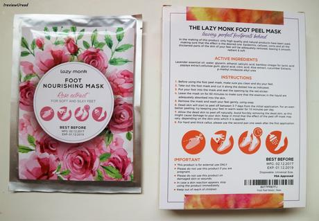 Get your feet as soft as a baby’s bottom | Lazy Monk Foot Peel Mask Review