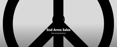 End Arms Sales - Stop arming dictators!