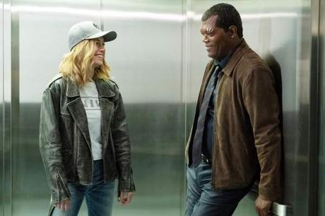 Samuel L. Jackson as Nick Fury in Captain Marvel Samuel L. Jackson as Nick Fury in Captain Marvel