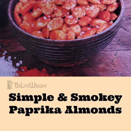 Simple & Smokey Paprika Almonds