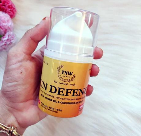 The Natural wash Sun Defence review