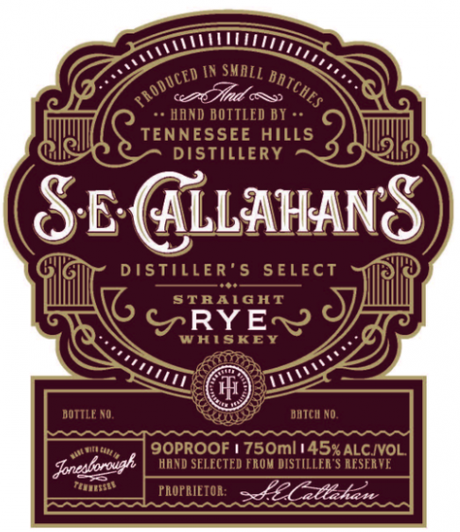 S.E. Callahan's Rye Label