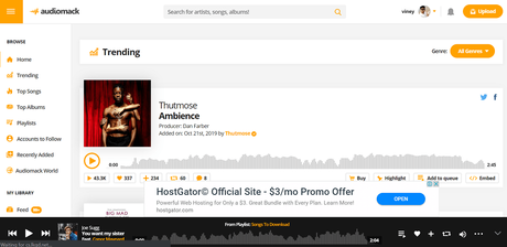 20 Best Legal and Free Music Download Sites – 2019 audiomack - best sites to download english songs free