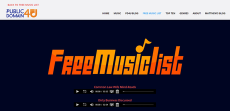 20 Best Legal and Free Music Download Sites – 2019 public domain 4 u - best sites to download free mixtapes