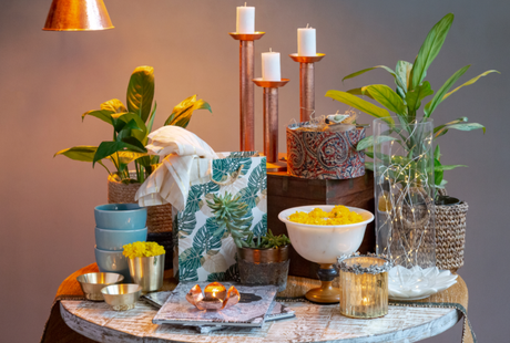 Home Interiors: Diwali decor with muted hues and a pastel palette