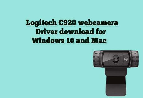 logitech webcam software download mac