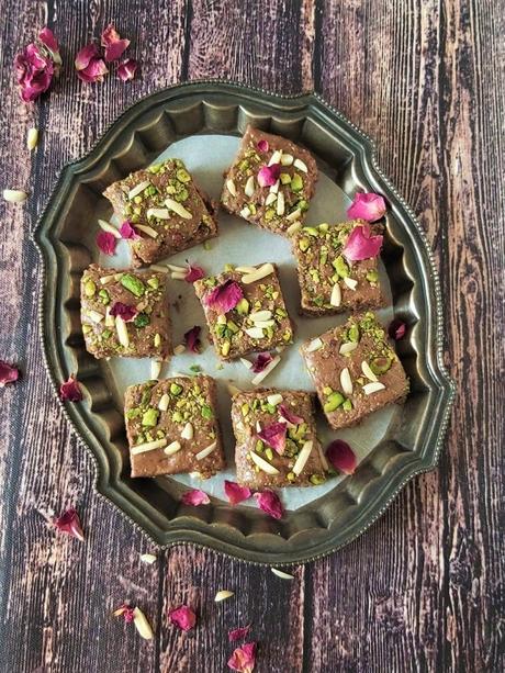 Walnut Barfi Recipe, How To Make Akhrot ki Barfi