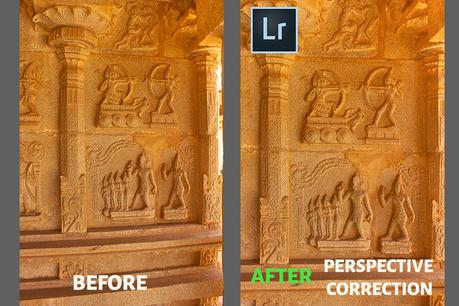 Lightroom Before After Perspective Correction