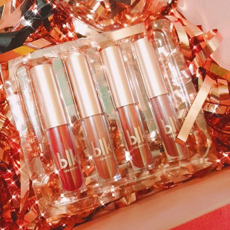 BLK Cosmetics 2019 Holiday Collection Swatch & Review