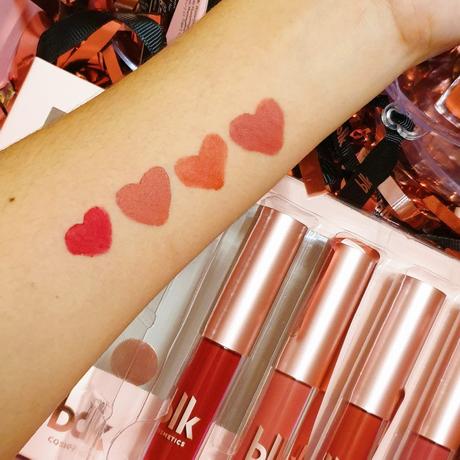 BLK Cosmetics 2019 Holiday Collection Swatch & Review