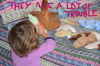 Despite a Lingering Cold, Josie Gets Her Work Done