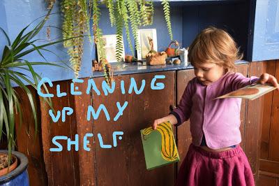 Despite a Lingering Cold, Josie Gets Her Work Done