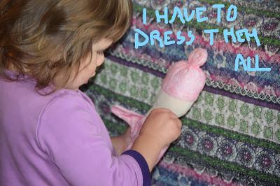 Despite a Lingering Cold, Josie Gets Her Work Done