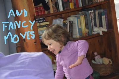 Despite a Lingering Cold, Josie Gets Her Work Done